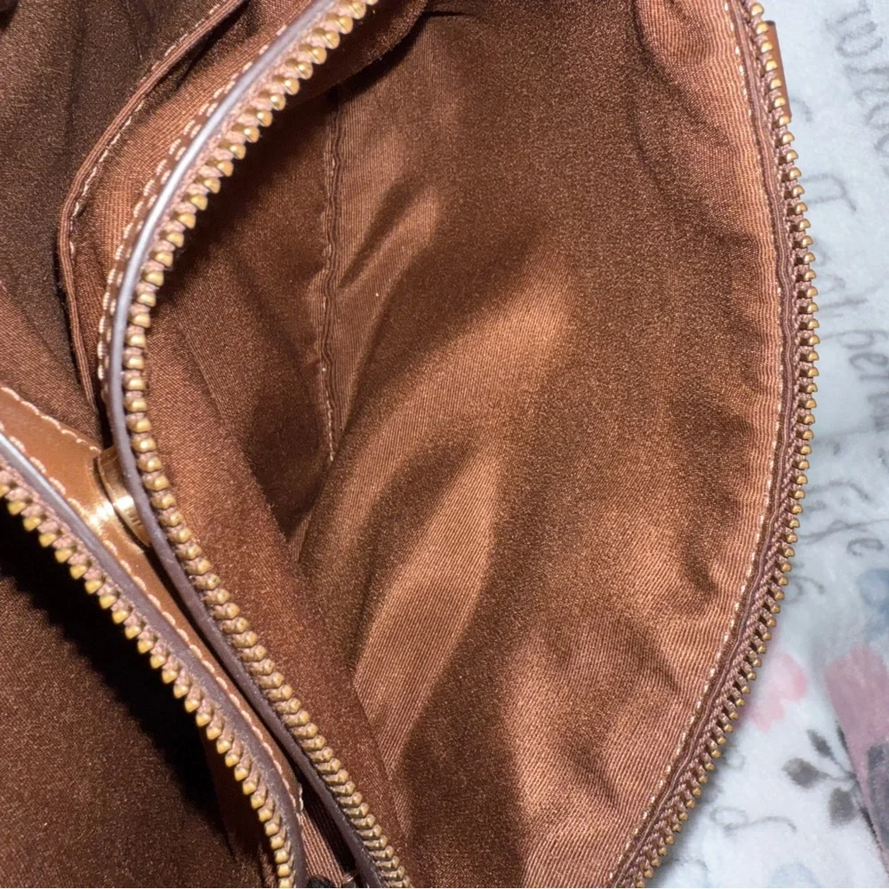 Coach Mini Brooke Carryall in signature canvas Style No. F26139 with straps EUC - Picture 13 of 16